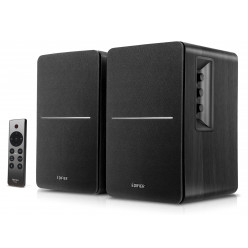 Edifier R1280DBs Black, 2.0/ 42W (2x21W) RMS, Audio In: Qualcomm Bluetooth 5.0, RCA x2, optical, coaxial, AUX, Subwoofer output, remote control, wooden, (4-+1/2')